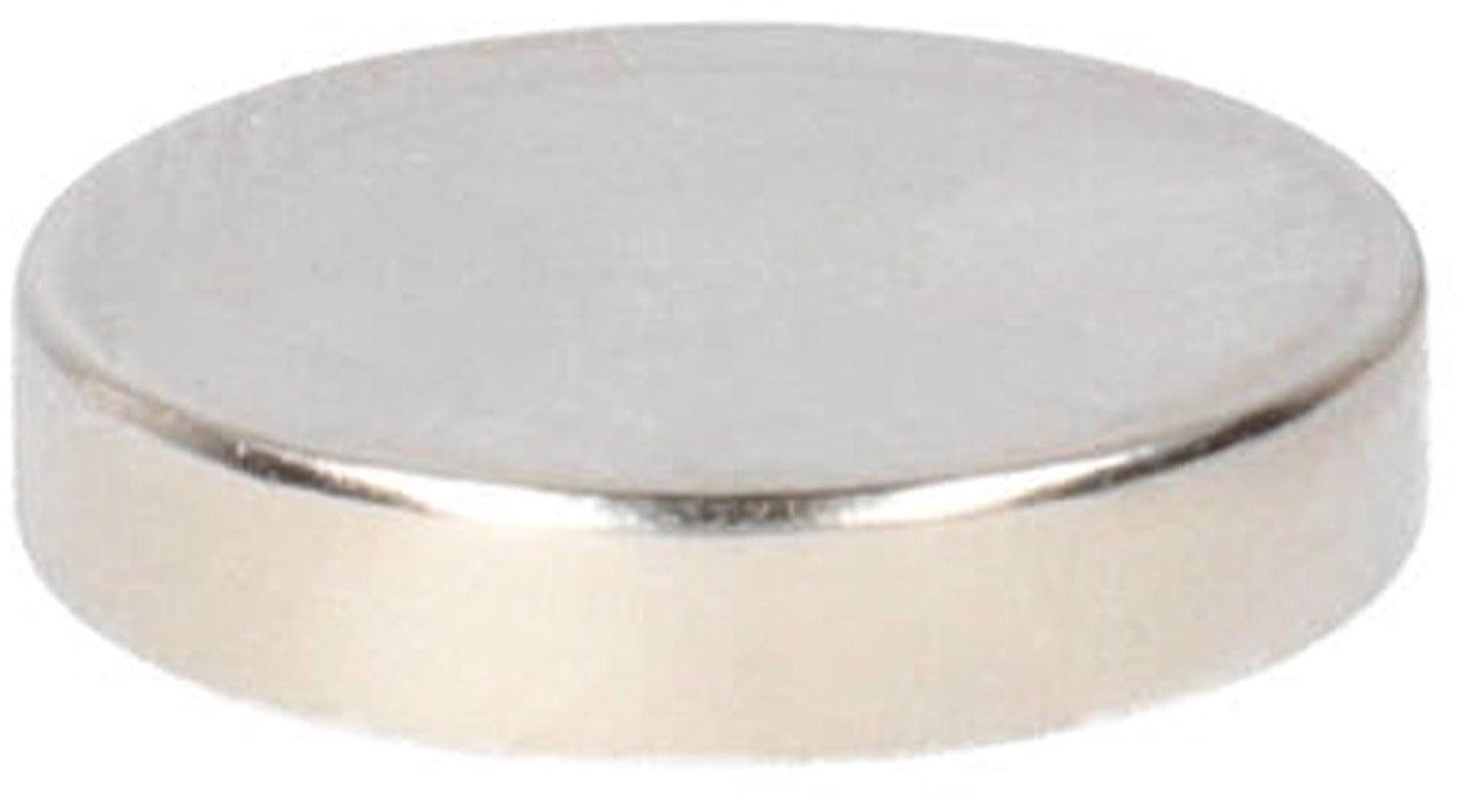 Neodymium Schijfmagneet Ø14 x 3 mm N48 NiCuNi – 15 stuks