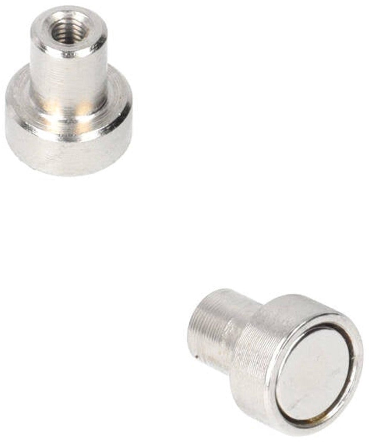 Neodymium Potmagneet Ø10 x 4,5 mm N40 NiCuNi draadbus M3 – 8 stuks