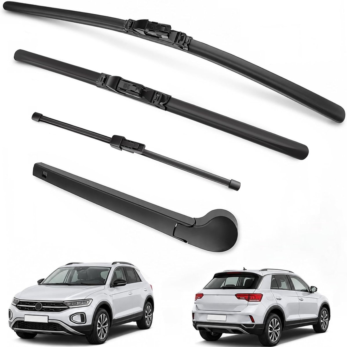 Ruitenwissers voor en achter, voor VW T-Roc A11 2017-2022