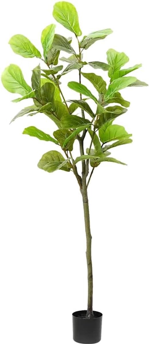 Kunstmatige ficus, 48 bladeren, 165 cm, groen