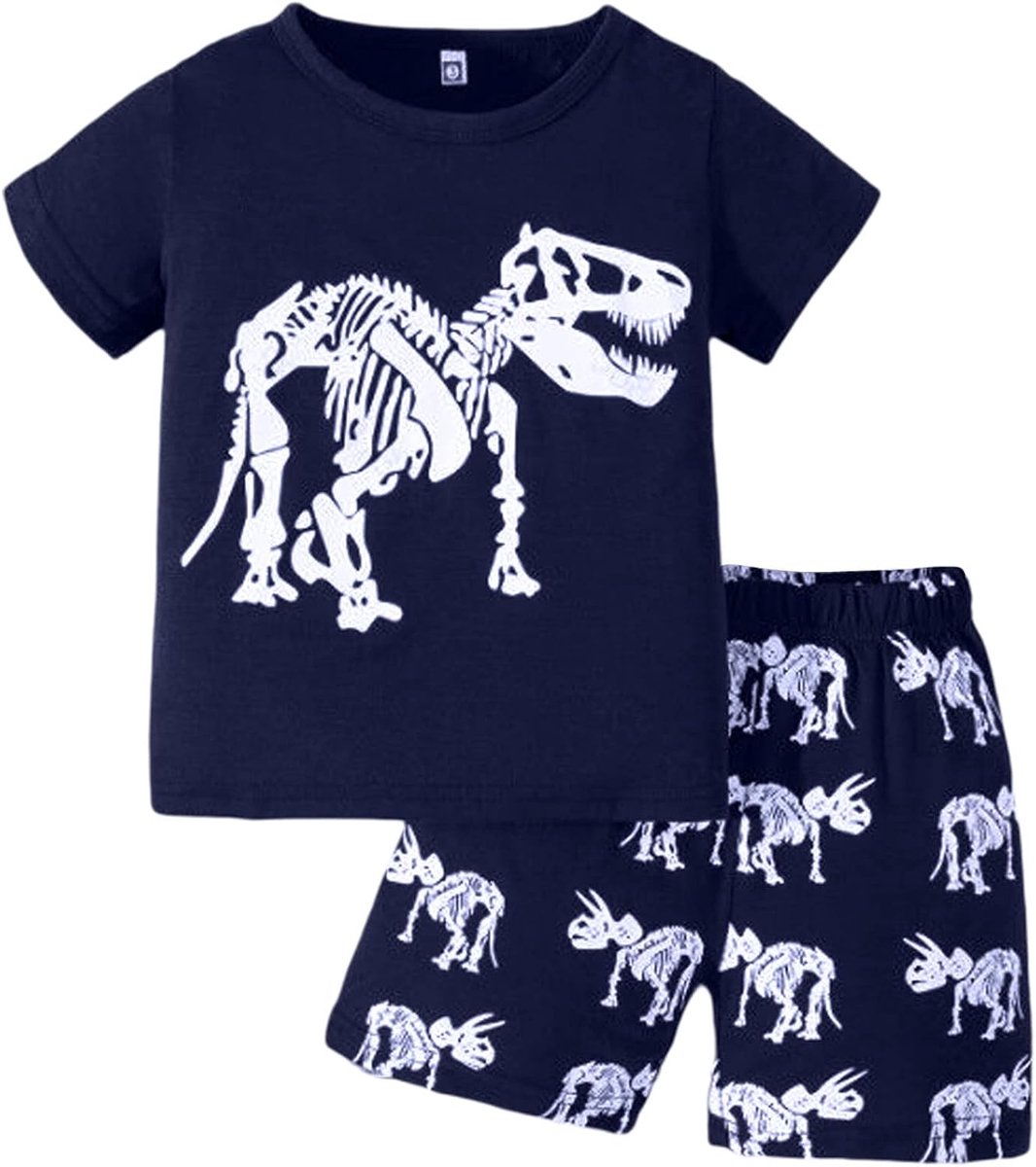2-delige set voor jongens, katoen, kinderen, top en broek, joggingpak, lange mouwen, comfortabel, zacht, ademend, sport, casual, herfst, winter, mode, A6