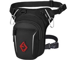 Eshow Motorcycle Leg Bag Men Women Thigh Bag Belt Bag Expandable Storage Belly Bag Reflective Stripes Adjustable Leg - ShopVlot