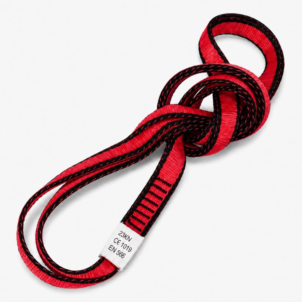 Klimlussen 60 cm - 19 mm nylon bandlus - CE-gecertificeerd - voor yoga en redding - ShopVlot