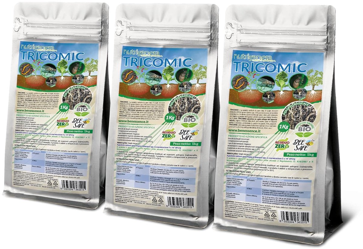 Nutrigenera - Tricomic - Inoculum mycorrhizal fungi: stimulates the expansion of the roots - ShopVlot