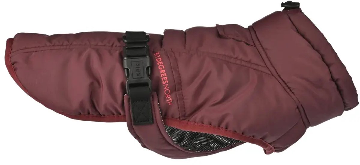 Hondenjas Teckel Antartica Coat Burgundy XS