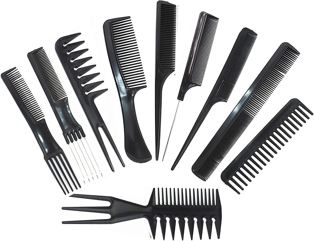 10-delige professionele stylingkam set