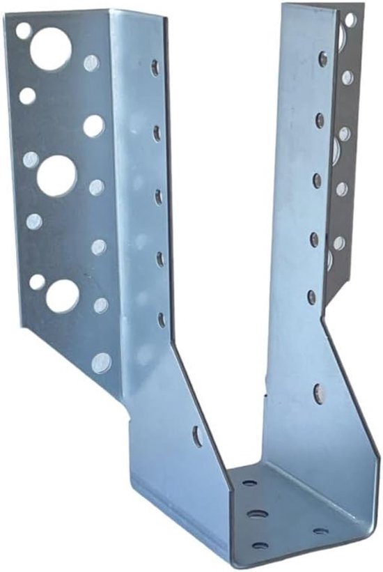 Balkschoenen voor houten balken, 20 stuks, hoogwaardige Beam Hanger voor stabiele bevestiging, duurzaam en robuust, optimaal voor bouwprojecten, nauwkeurige pasvorm, 50 x 195 x 2 — afbeelding 3
