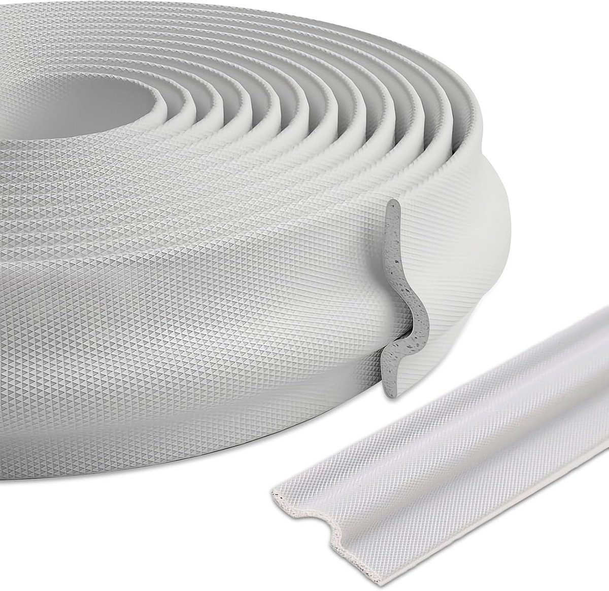 Raamafdichting, afdichtingstape, raamafdichting voor ramen, zelfklevend, voor alle gasten ideale tochtstopper (grijs, 4 m)