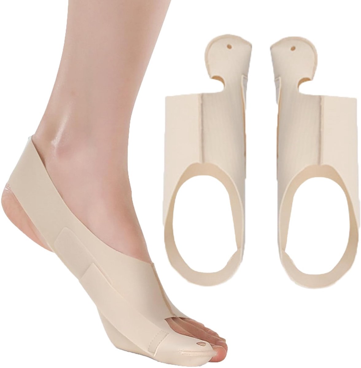 2 stuks hallux valgus correctieve orthese, hallux valgus sokken ( L )