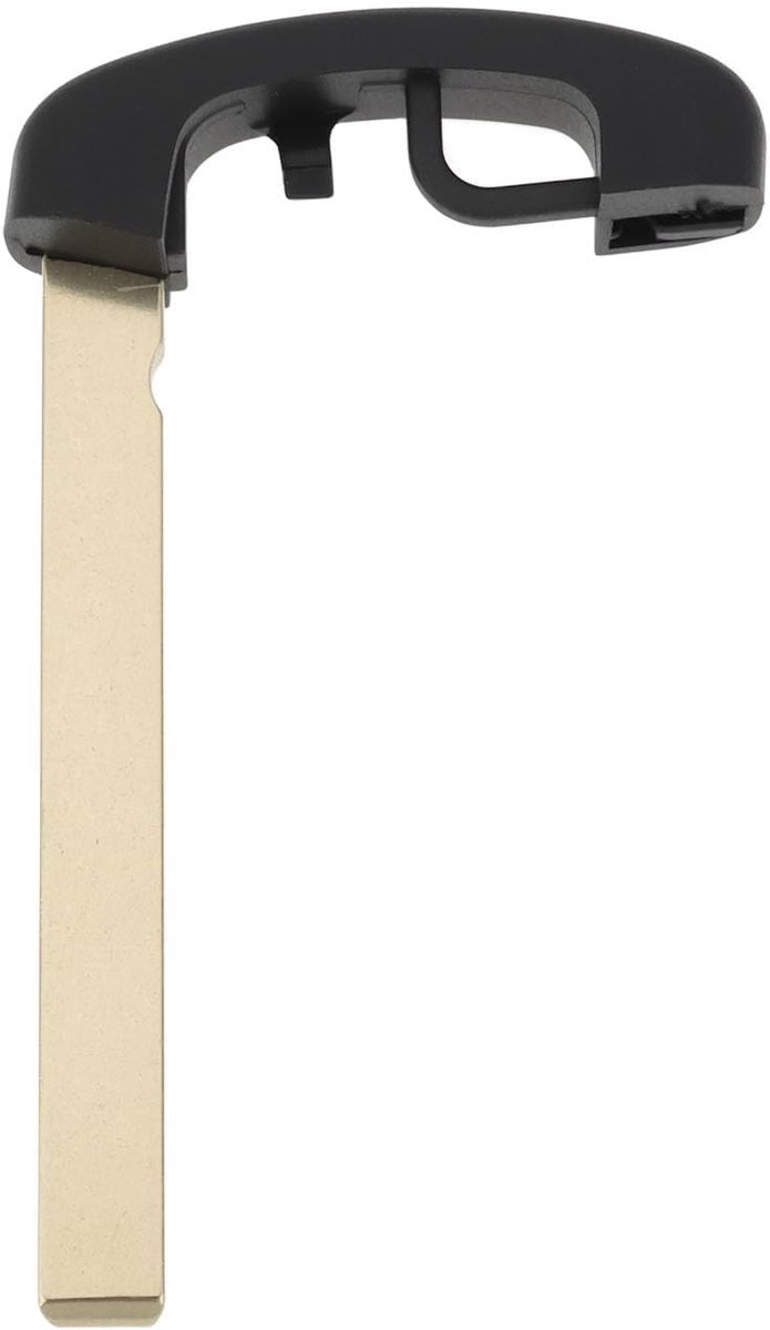 Auto Ongesneden Insert Emergency Remote Smart Key Fob Blade Compatibel met BMW 1 3 5 7 Serie