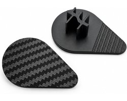 2 stuks oplaadaansluiting afdekking compatibel met Bosch E-Bike Smart System 2022-2024, beschermkap oplaadpoort plug geschikt voor Cube Kathmandu Hybrid, TPU carbon look, e-bike