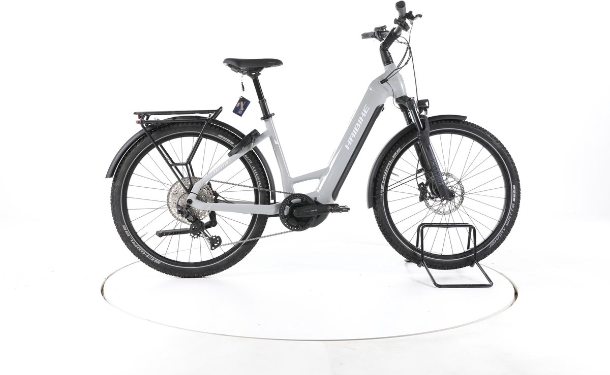 Haibike Trekking 7 Elektrische trekkingfiets Yamaha Accu 720Wh 27,5" 2023 grijs