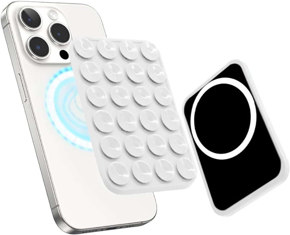 Mobielhouder krachtige magnetische - siliconen zuignap - universeel ontwerp - perfect voor onderweg - ShopVlot