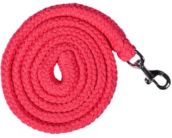HKM - Touw GlowLine met Karabijnhaak - Roze - 180 cm