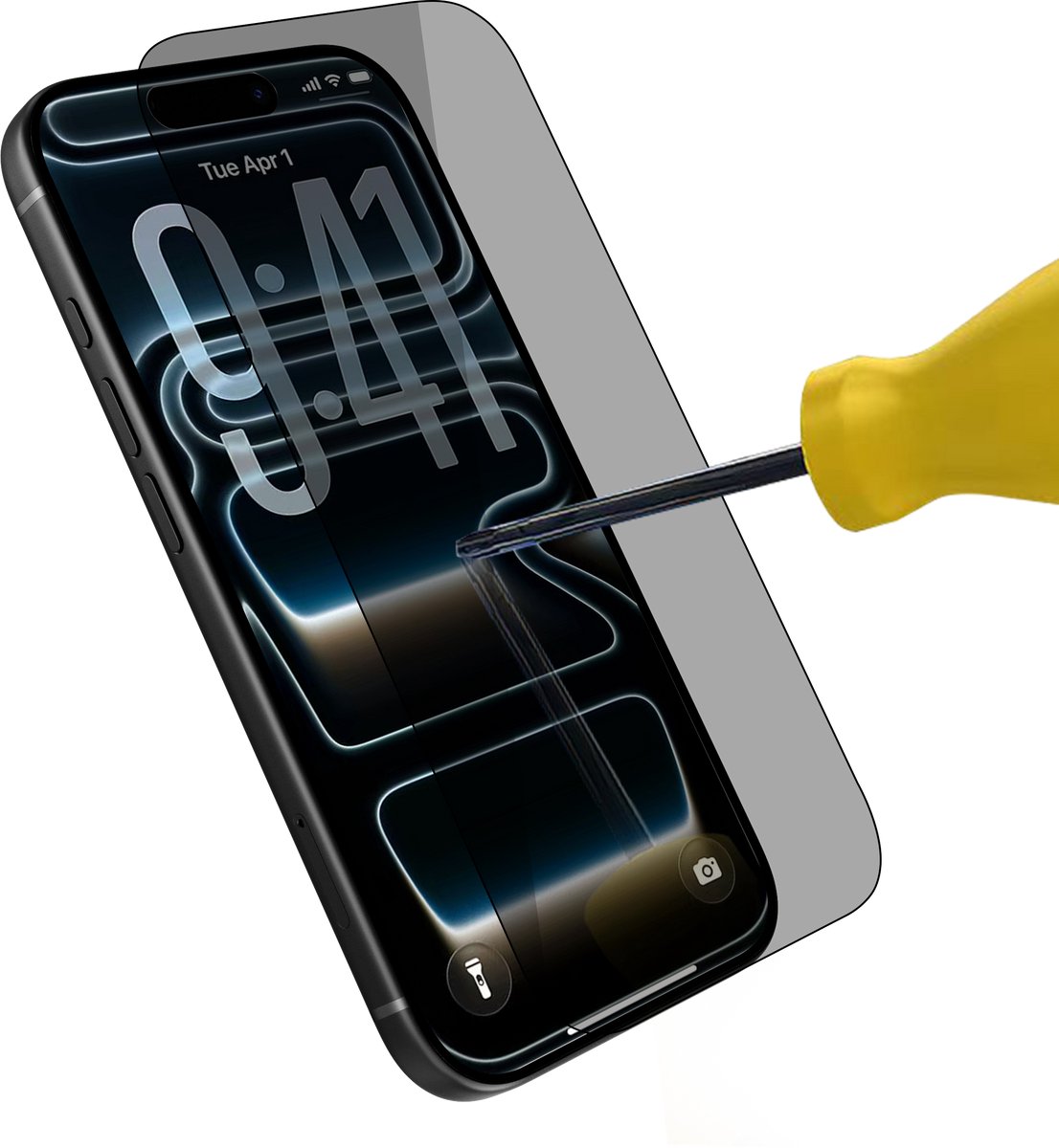 BeHello iPhone 18 Pro Privacy glass screenprotector