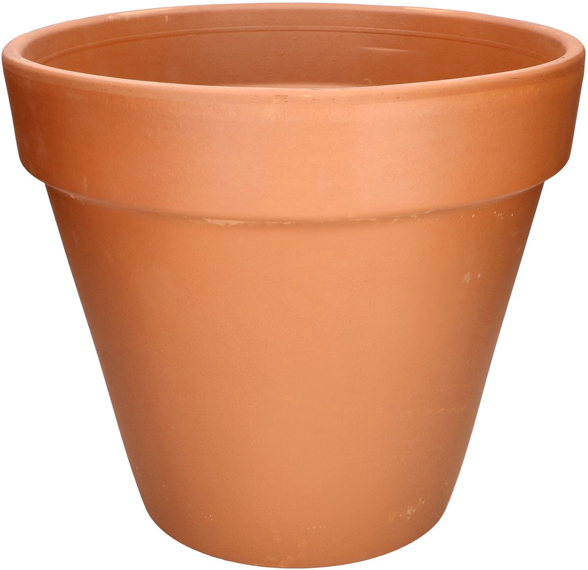KOTARBAU® Terracotta Bloempot Ø 38 cm - Terracotta Plantenpot met Afvoergat Bloempot - Ongeglazuurde Keramiek - 34 cm hoog - Terracotta