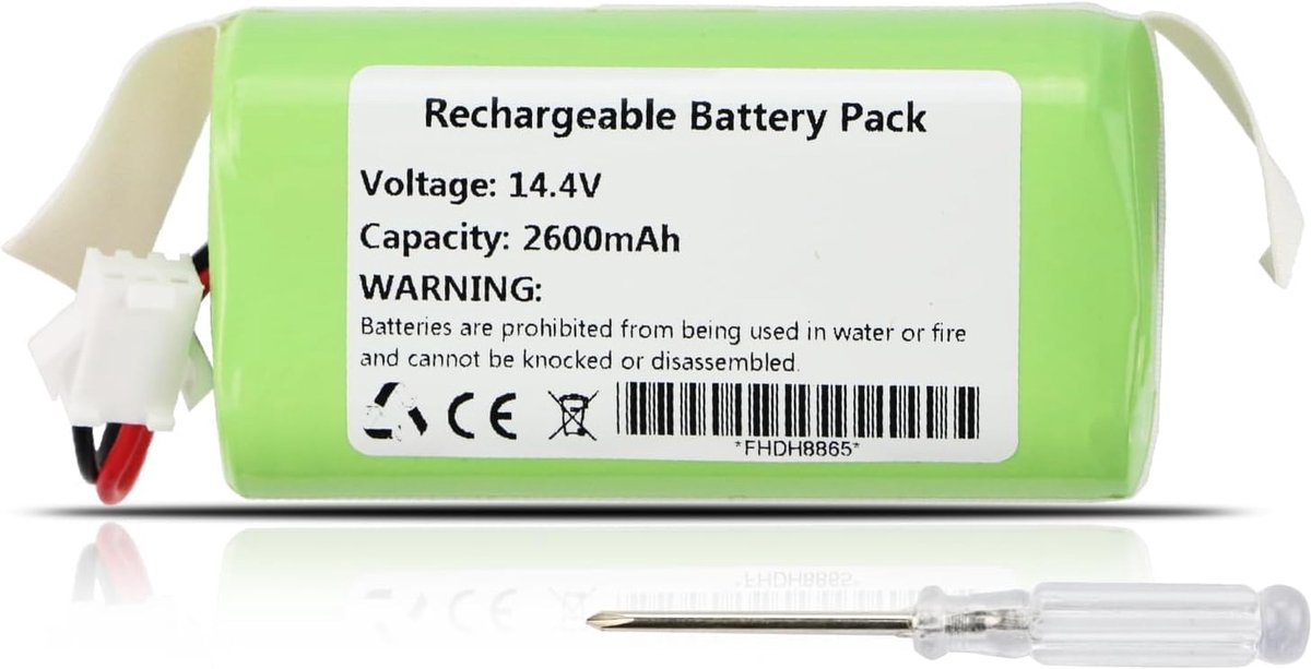 14.4V Vacuum Brake Placement Battery Compatible con Lefant M210 M210B M210P M213 M213S Robot Cleaner Aspirators - ShopVlot