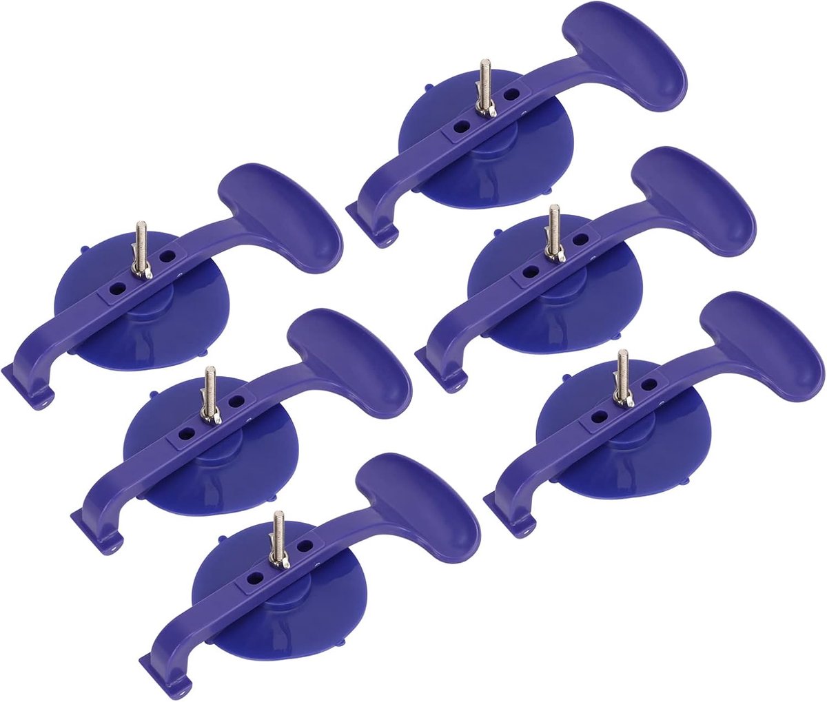 Suctionclamps set van 6 - Sterke zuignappen - Voor autoruiten reparatie - Gemakkelijk in gebruik - ShopVlot