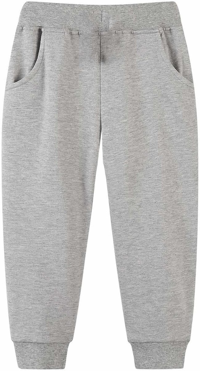 Kinderen chino rechte snit katoen stretch casual school uitgaan chic mode junior kleding stad bruin A111