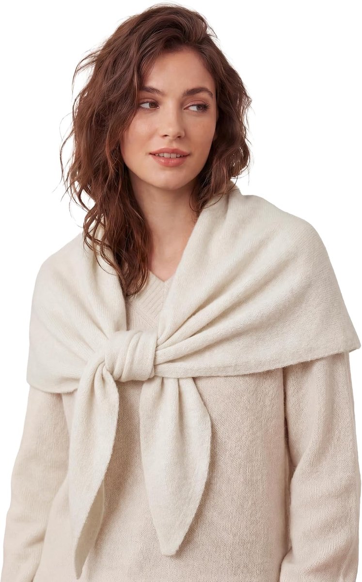 Sjaal effen kleur schouderbedekking elegante sjaal / cape ademend en casual