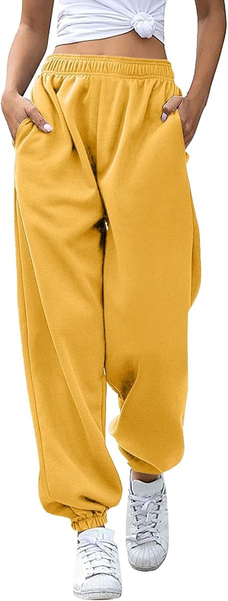 2026 Joggingbroek voor dames, yogabroek met taillezakken