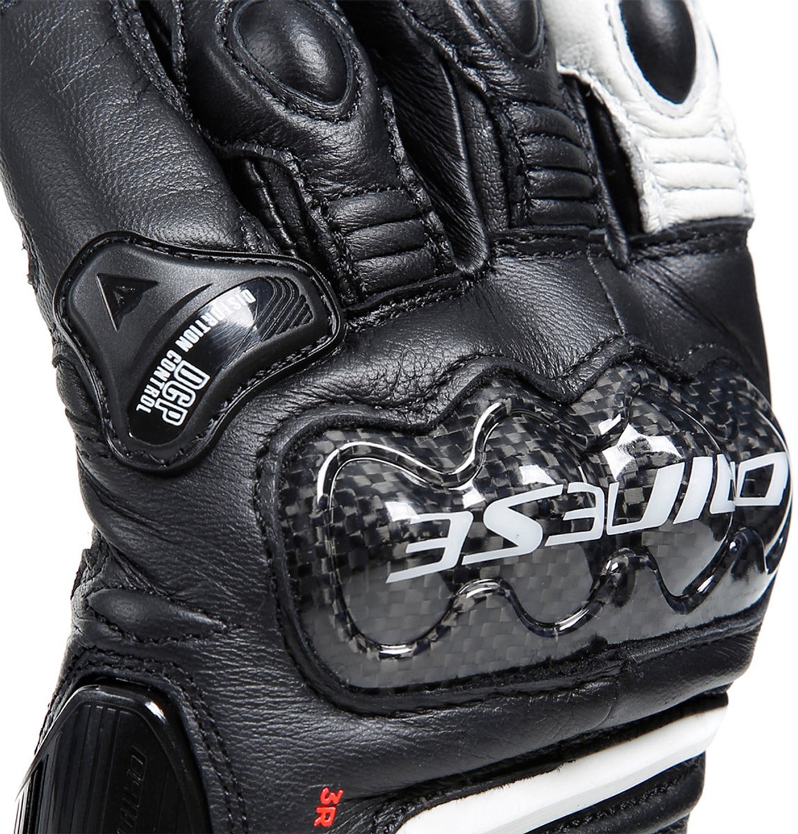 Dainese Carbon 4 Long Lady Handschoenen Zwart Zwart Wit - Maat XS - Handschoen – foto 2