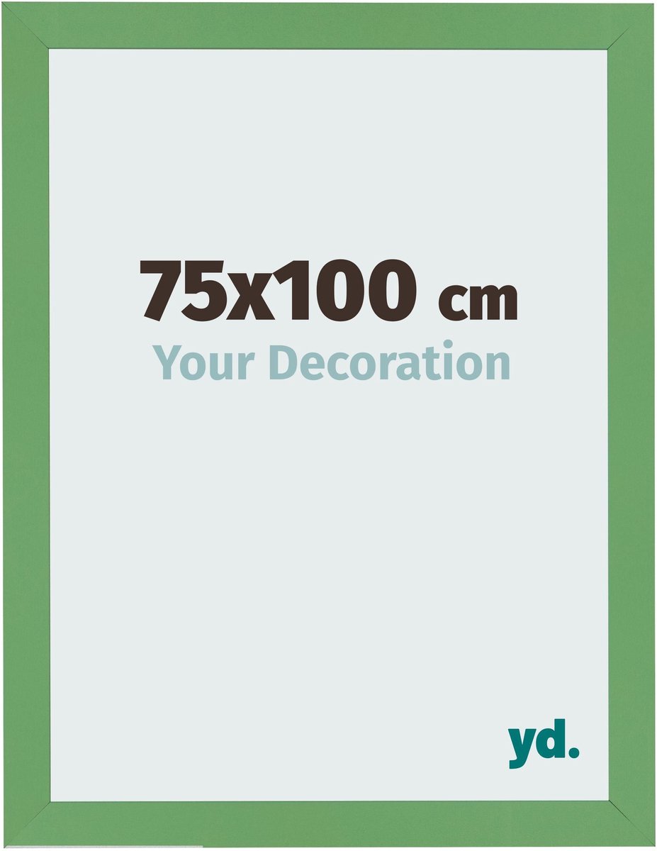 yd. Your Decoration - Fotolijst 75x100 cm - MDF - Groen - Bologna