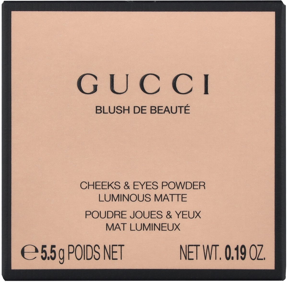 Gucci Cheeks & Eyes Powder Luminous Matte 5.5 g - #05 Rose Beige