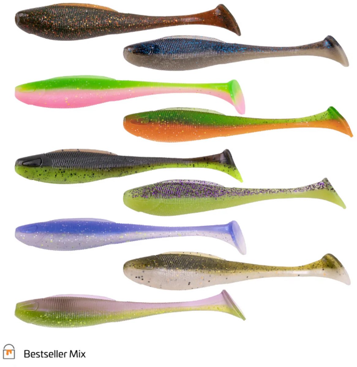 Zeck kunstaas Sexy Swimmer Bestseller Mix 12cm