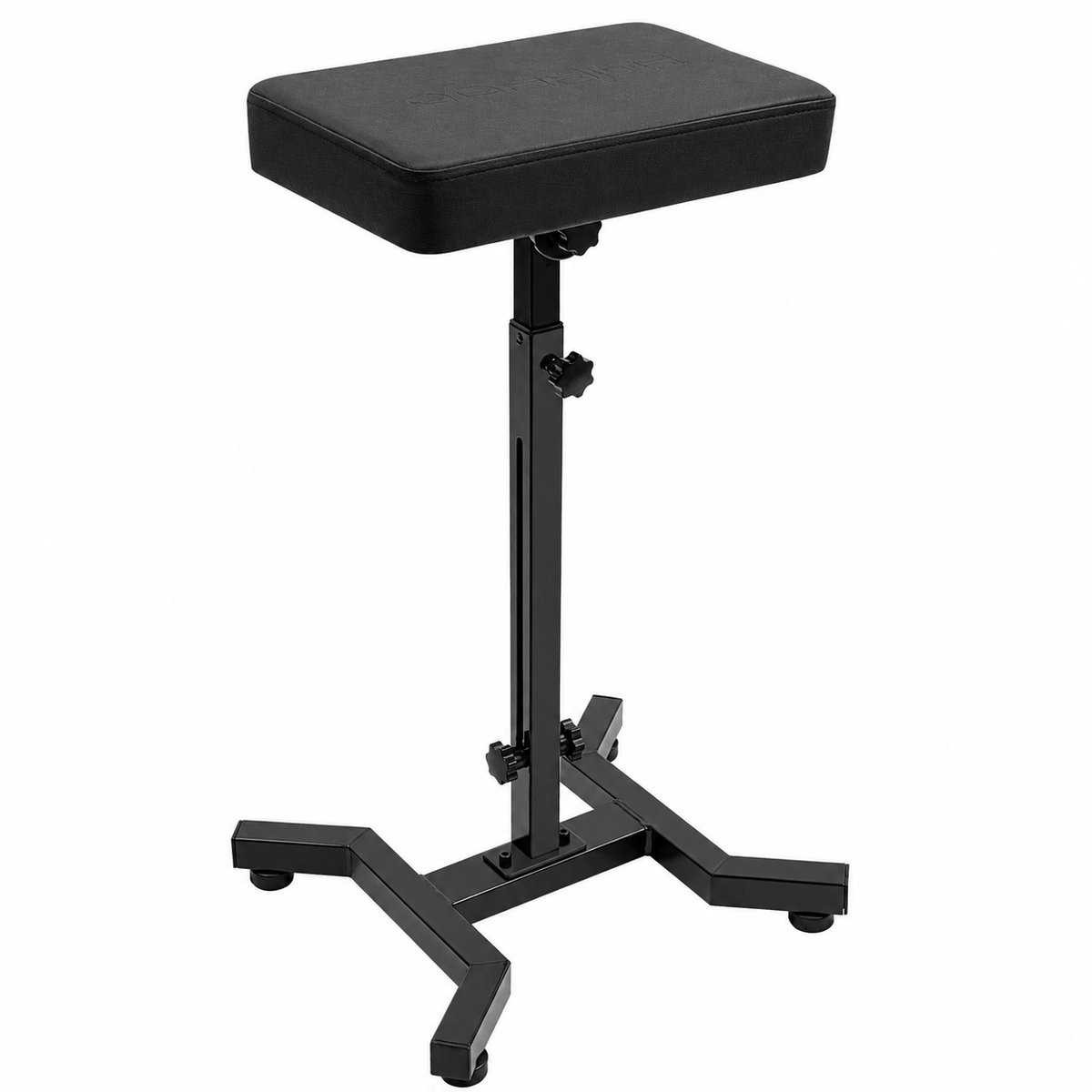 DPLUNIQ Kruk - Tattoo - Voetensteun - Accessoires - Professioneel - Verstelbare hoogte 70-99cm - 340° - Max 250kg - Zwart