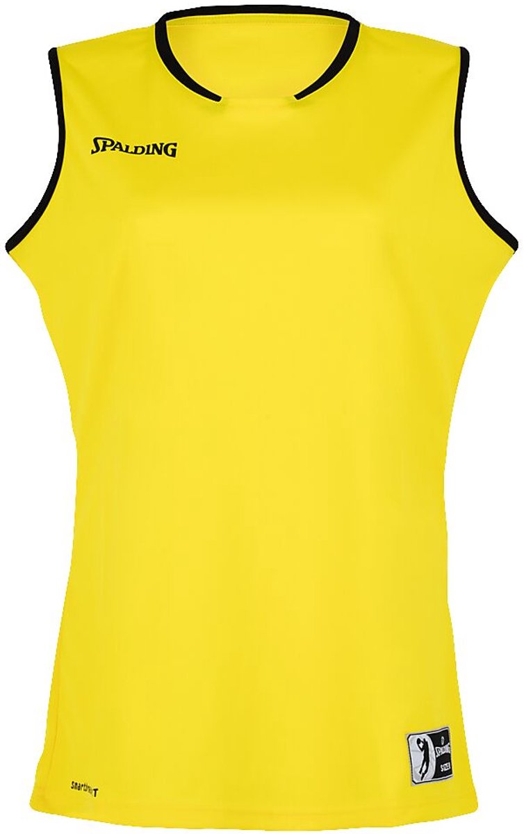 Move Tank Top Dames Limoengeel/Zwart
