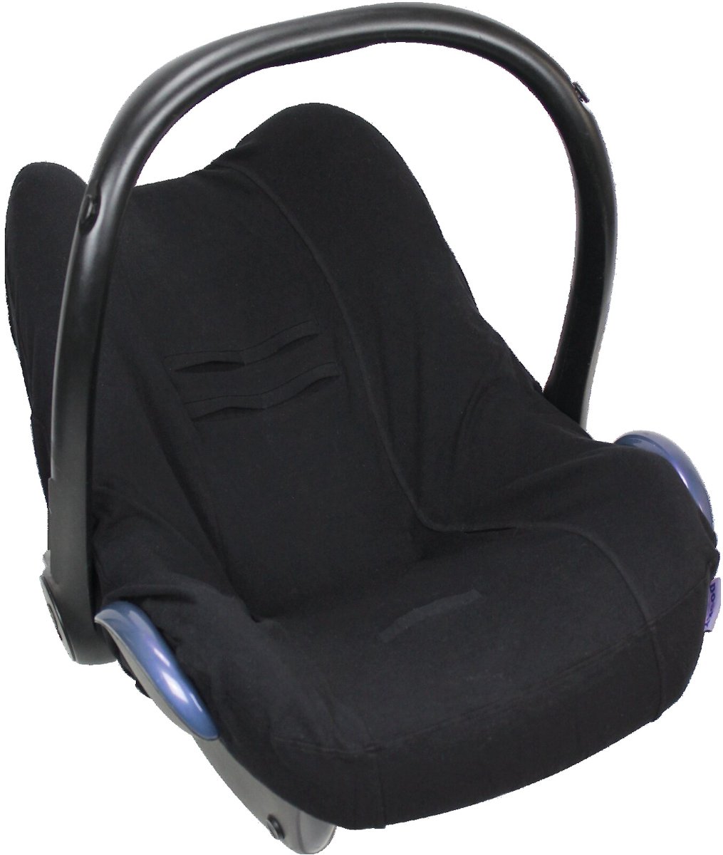 Dooky Seat Cover 0+ Autostoel hoes Zwart Uni - Universele Autostoelhoes Maxi Cosi CabrioFix, Maxi Cosi hoes Pebble, Maxicosi hoes, Cybex en meer - Autostoelhoes Baby Universeel – foto 5