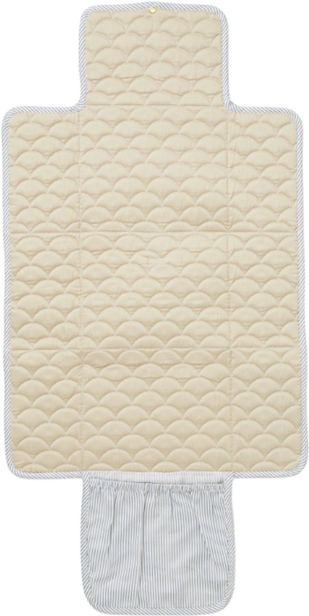 Cam Cam Copenhagen Classic Stripes Verschoningsmatje - Blue van Cam Cam Copenhagen — afbeelding 3