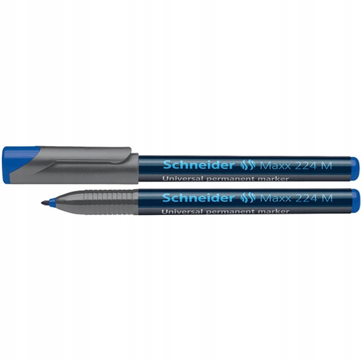 Schneider Maxx 224 M Foliepen Blauw - Permanent, 1mm