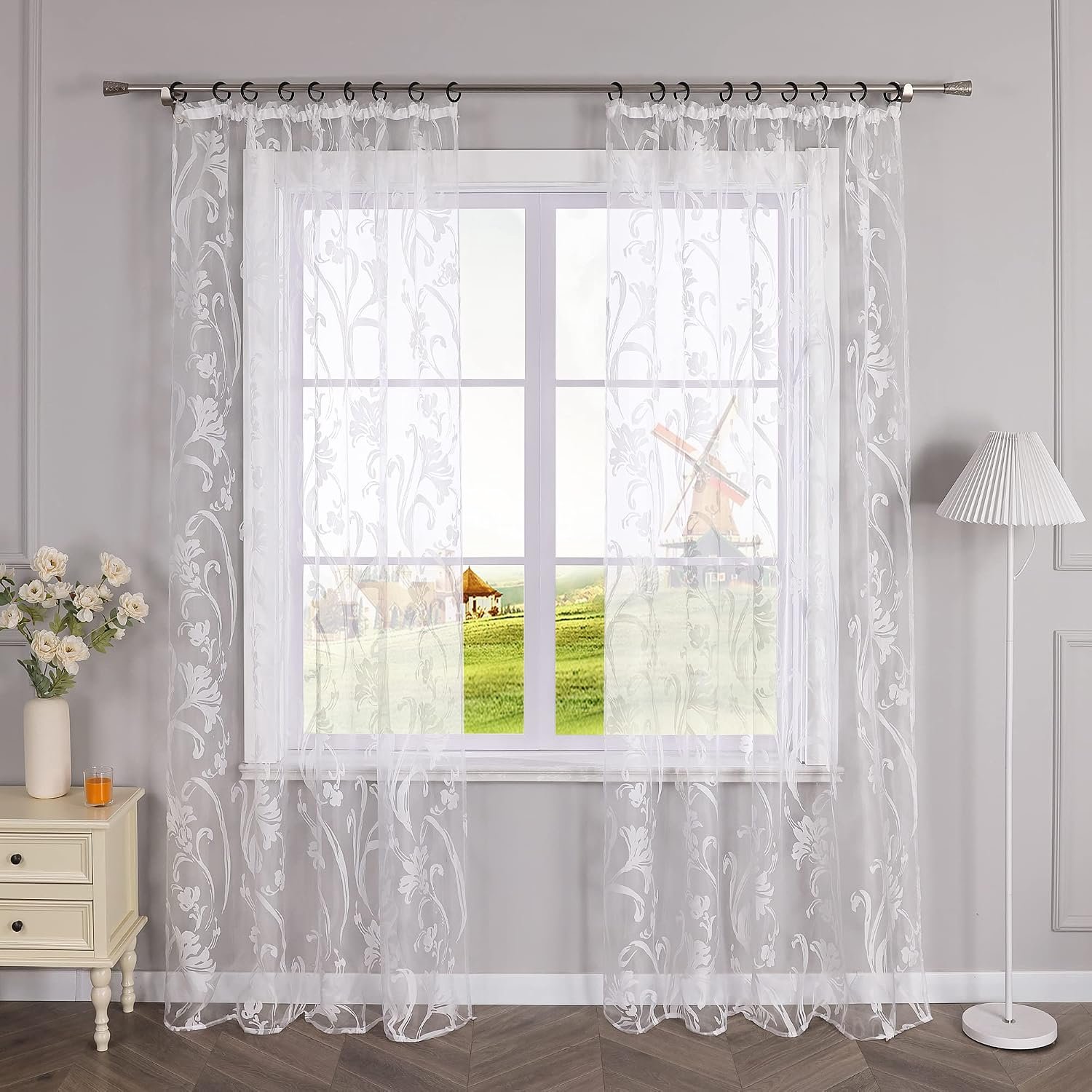Gordijnen voor woonkamer of slaapkamer, 140x225 cm