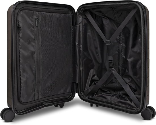 Koffer 36 x 22 x 54 cm, uitbreidbaar met TSA-slot — afbeelding 3