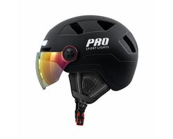 Casque de vélo avec visière et cache-oreilles Speed Pedelec - Casque Medium Noir - NTA8776
