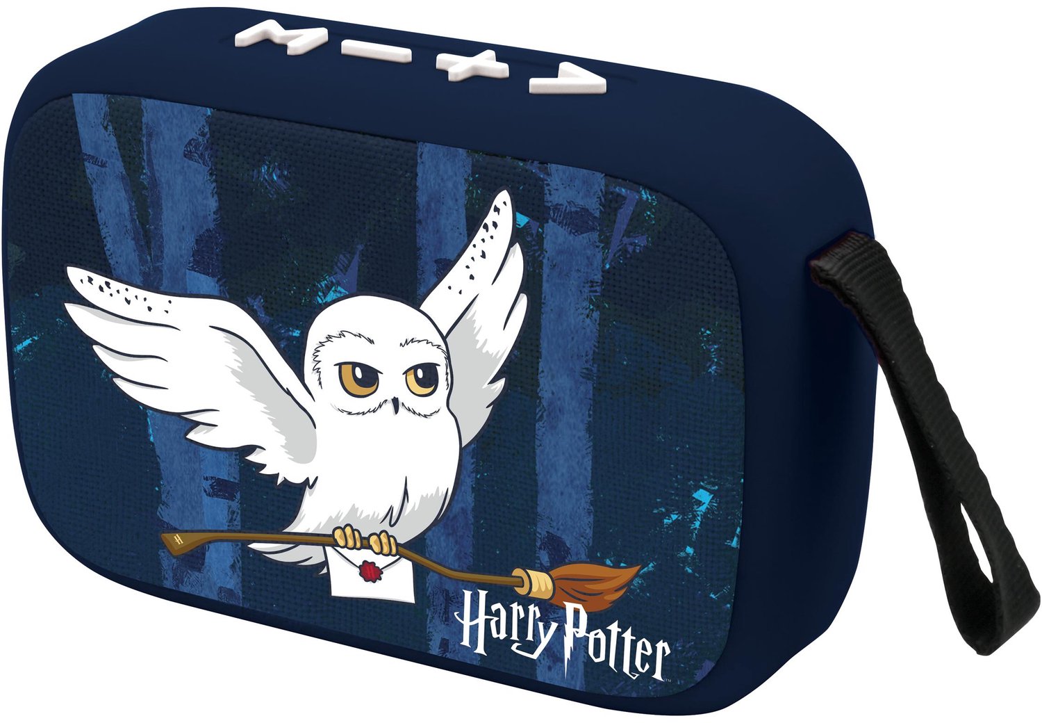Draagbare Hedwig Bluetooth 5.0-luidspreker met stoffen afwerking