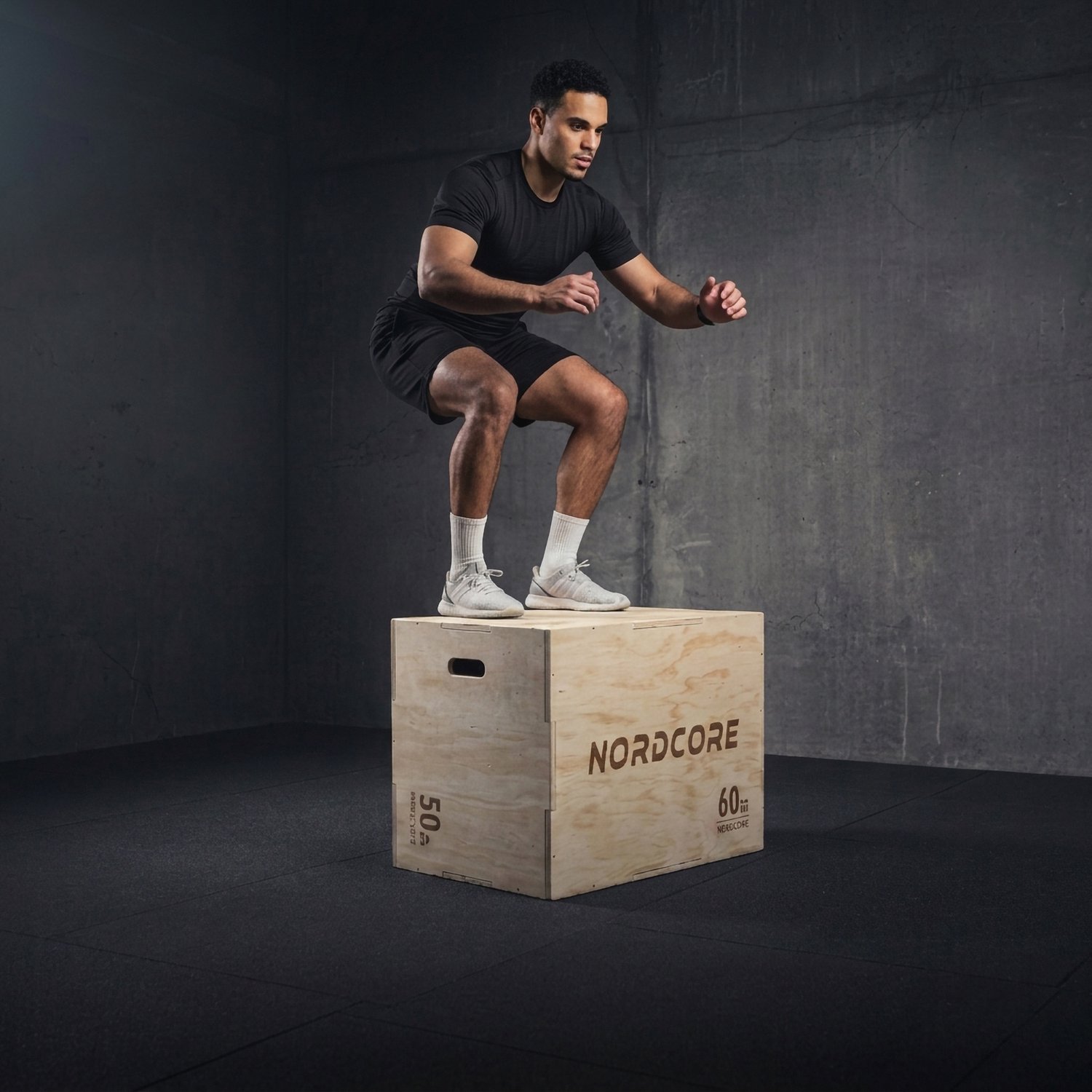Nordcore Plyo Box Houten 50X60X76CM