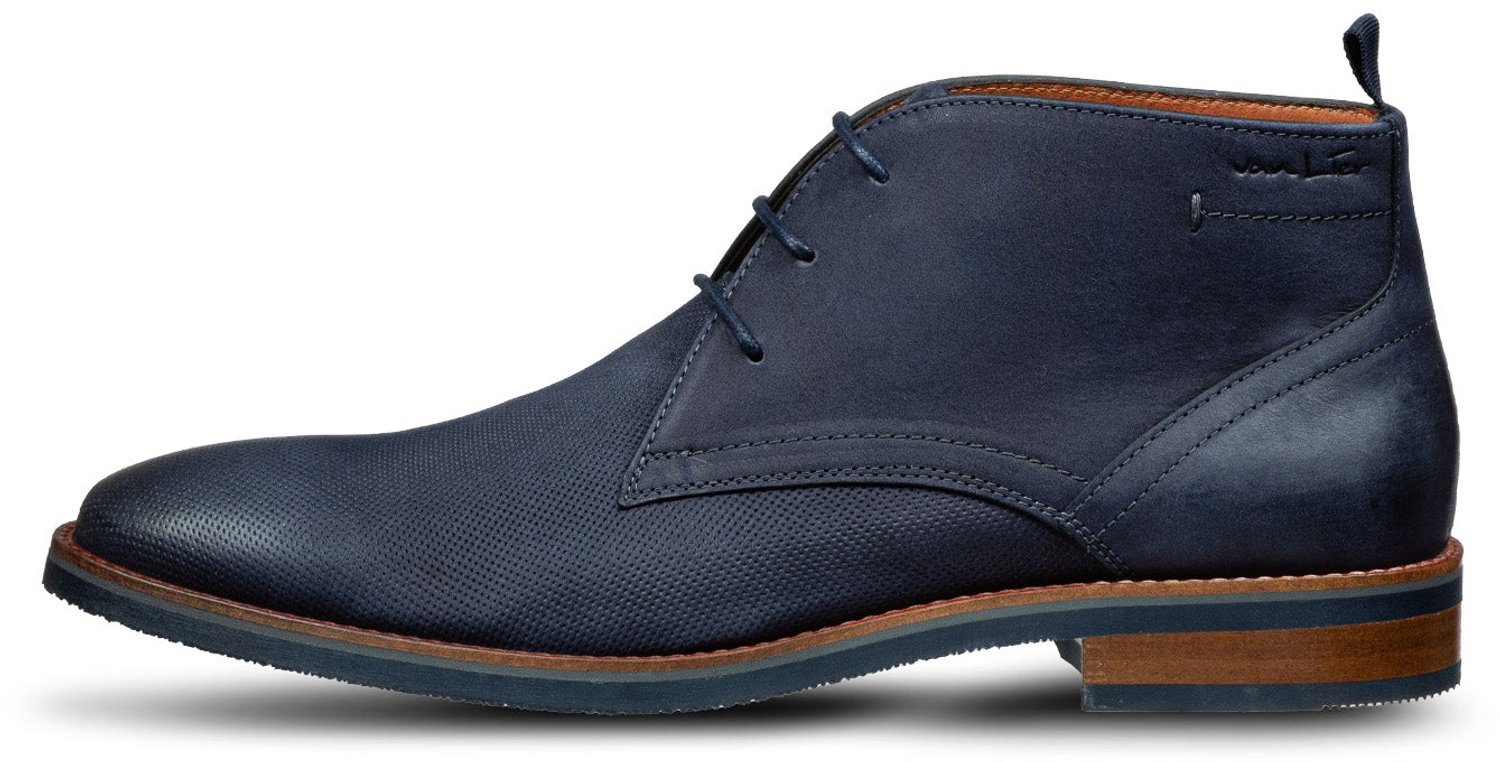 VANLIER - Heren Schoenen - Blauw - Maat 41