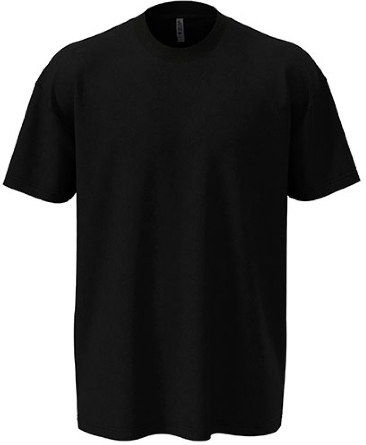 Next Level Apparel - Unisex Heavyweight T-Shirt - Black - XL