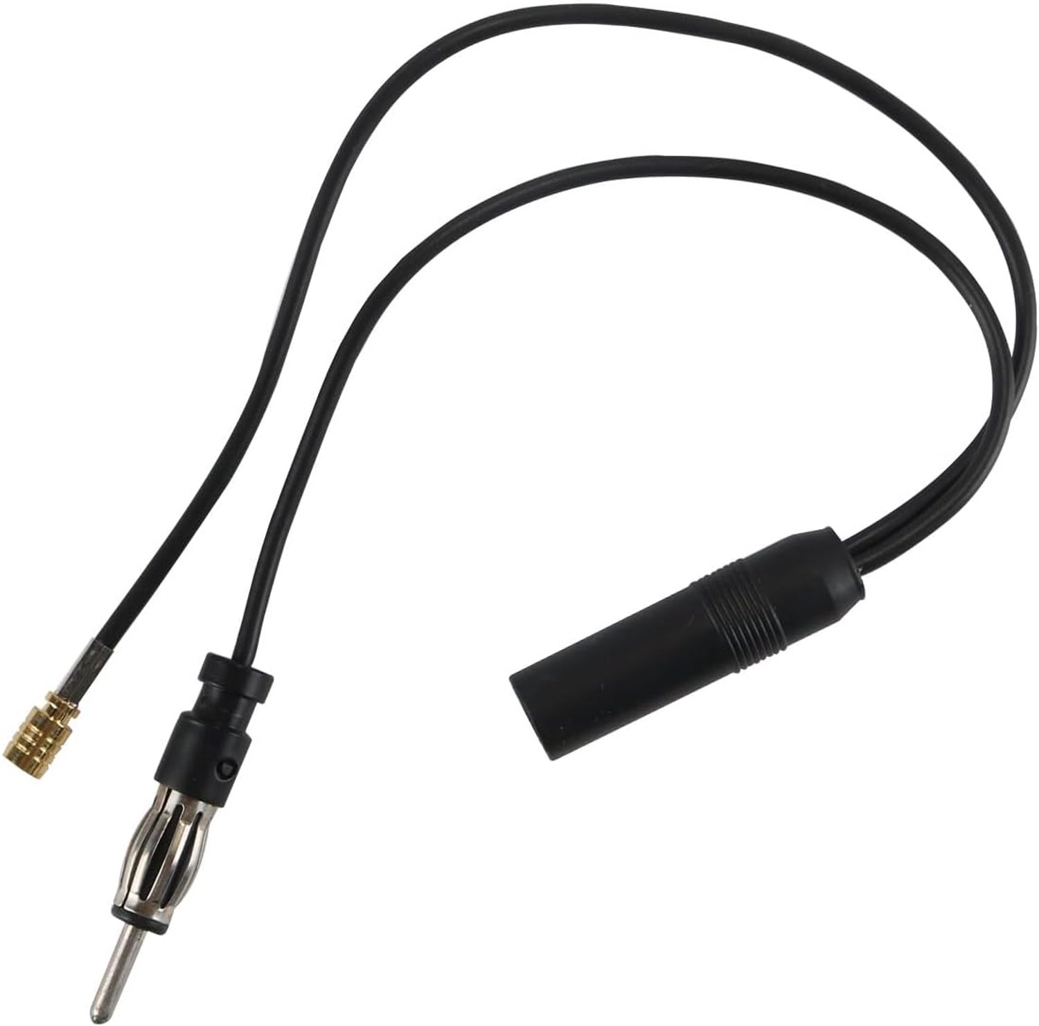 Autoradio Antenne Converter - Actieve DAB/FM/AM Adapter - SMB DIN Kabel - Verbind traditionele antennes met DAB-radio's - m-winkel