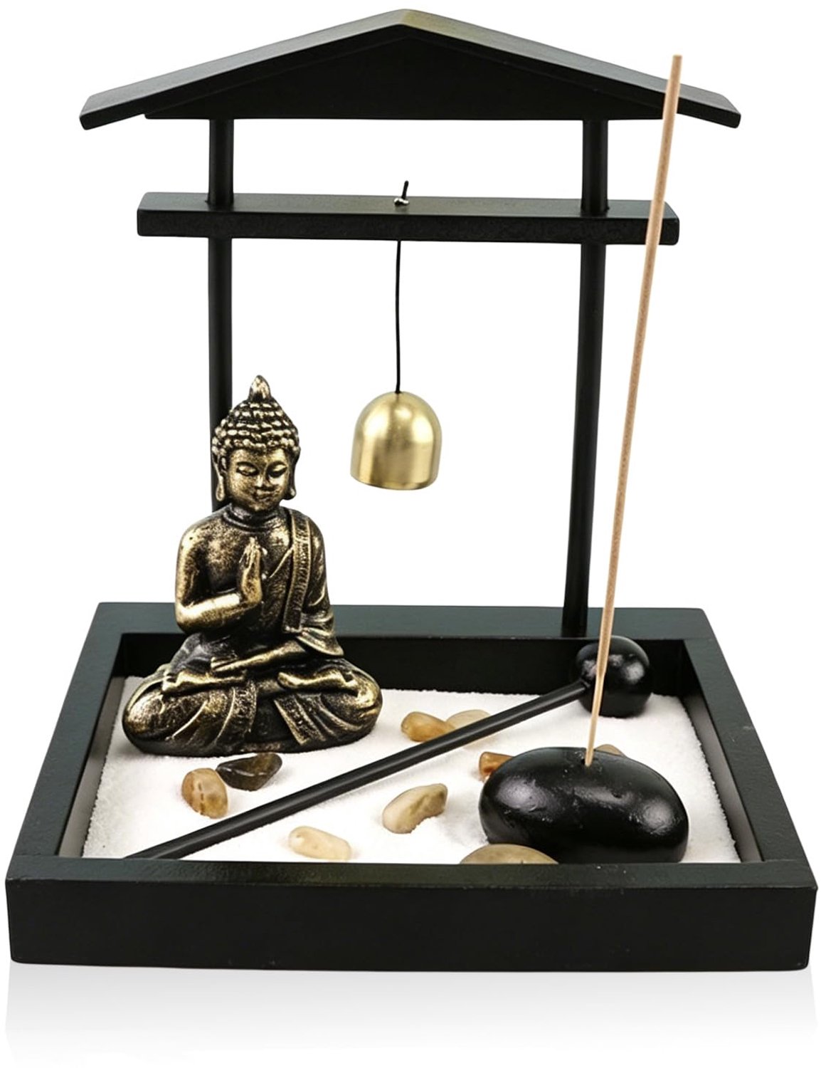 Zen Tuin met Boeddha-figuur - Decoratie voor meditatie