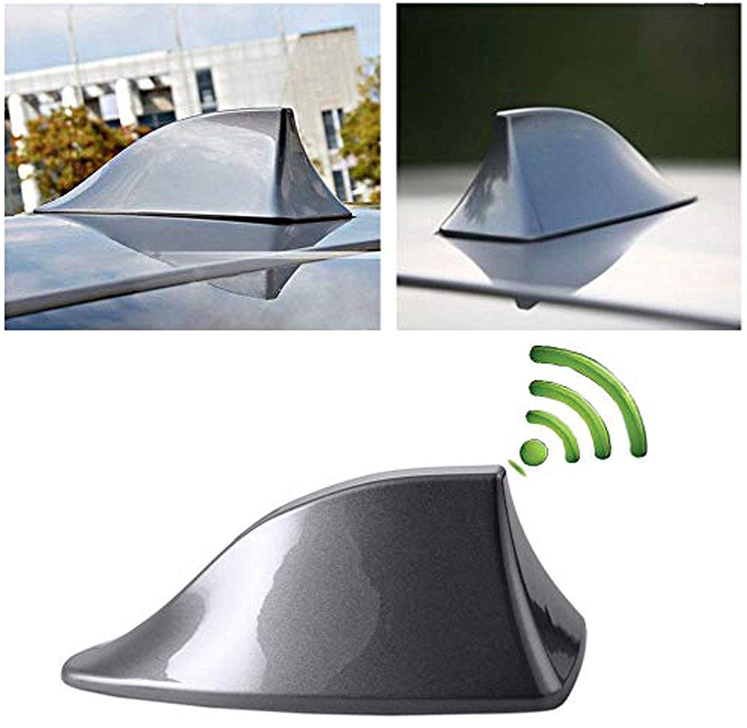 Universele Shark Fin Antenne voor Auto met Waterproof Adhesieve Basis