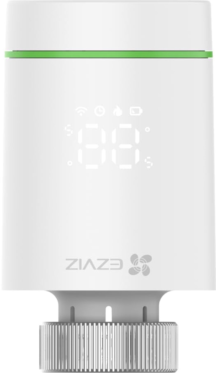 Slimme Radiator Thermostaat Set van 2 met WiFi Verbinding