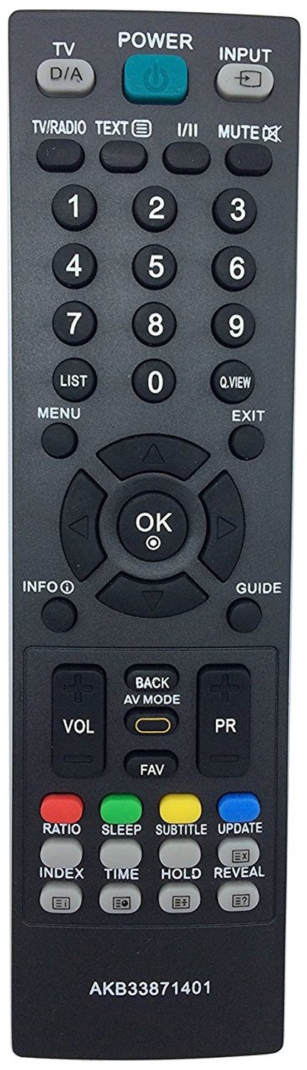 Vervangende Afstandsbediening voor Televisie Modellen 19LS4D 22LS4D 32LF7700 37LF7700 42LF7700 47LF7700