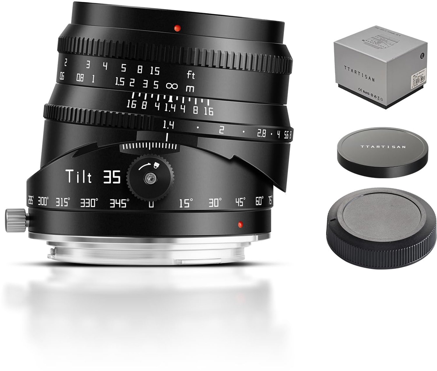 Tilt Lens 35mm f/1.4 voor Canon RF - Handmatige Focus