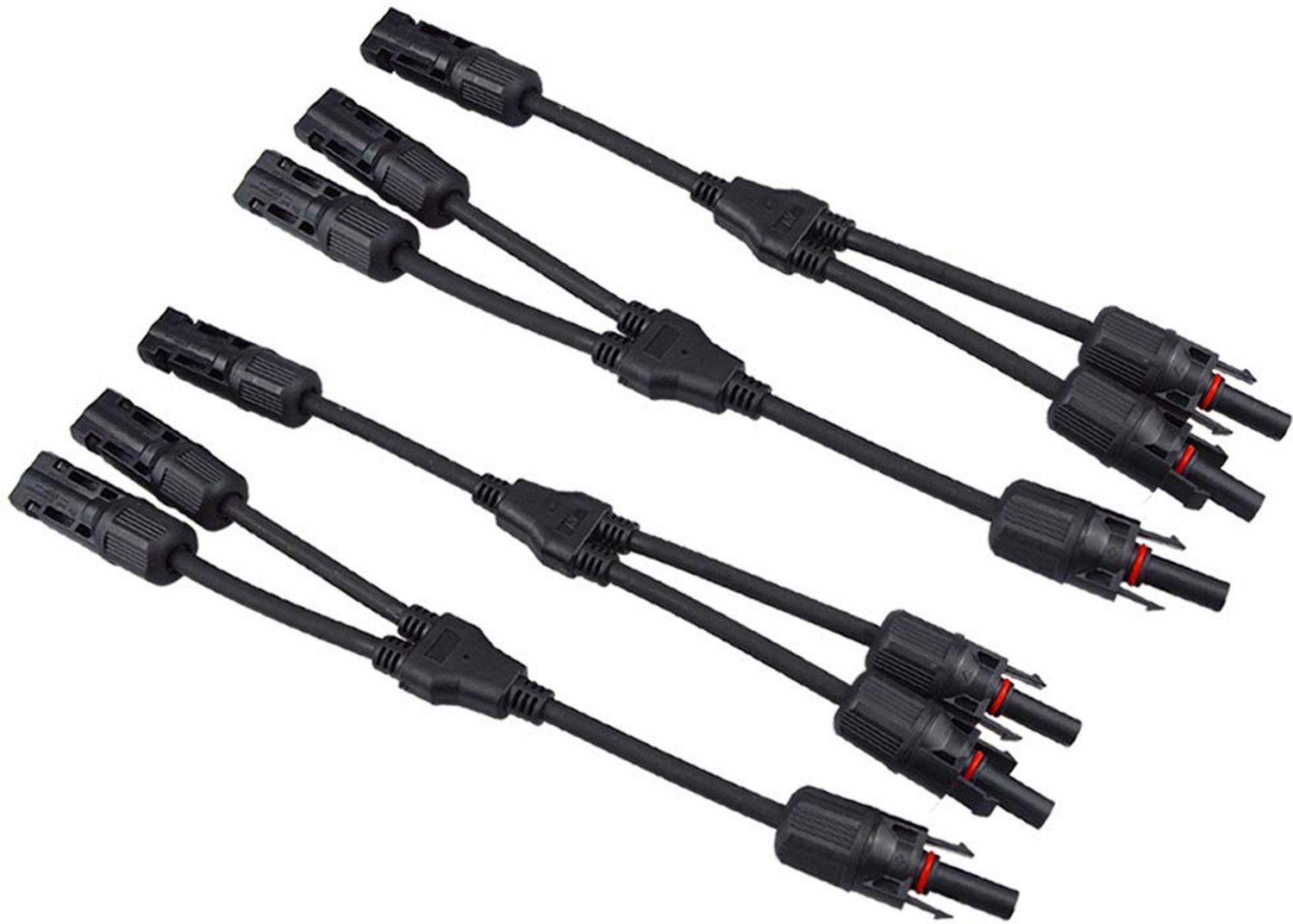 Set van 2 Professionele Zonnepaneel Kabelconnectoren