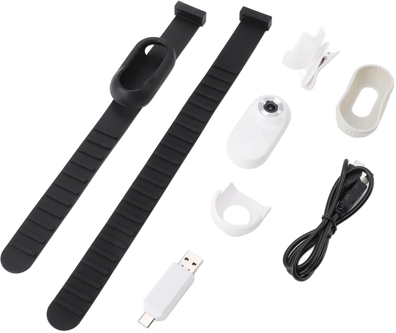 Huisdierhalsbandcamera HD 1080P - 0,96 Inch LCD-scherm - 350 mAh Batterij - ABS Materiaal - Ondersteuning tot 128 GB - Ultralicht - Huisdiercamera