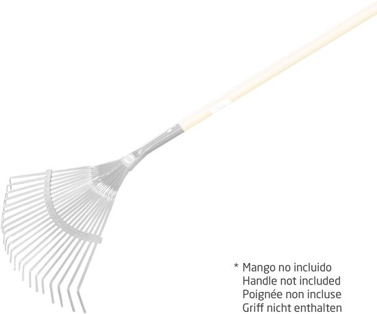 Tuinhark met 22 Verstelbare Metalen Tanden - 400mm Breed - Zonder Steel — afbeelding 5